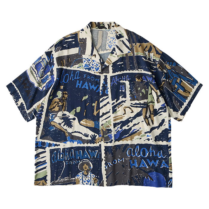 HAWAIIAN OUTDOOR ALOHA SHIRT