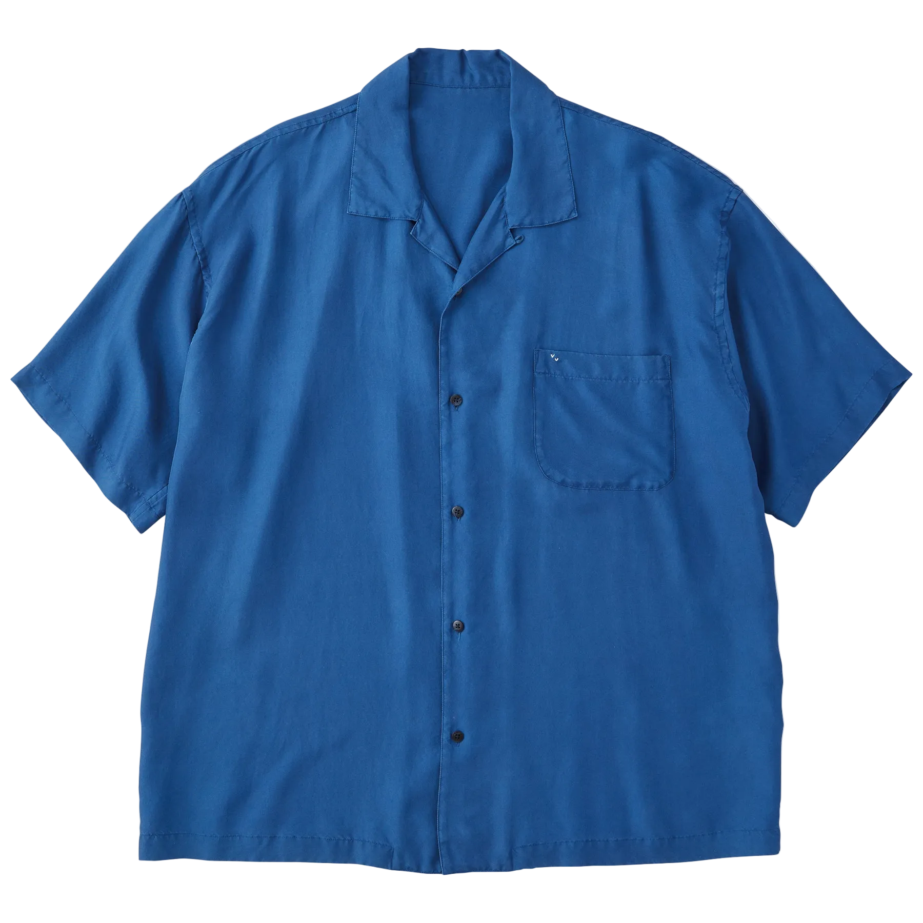 H/W INDIGO SILK SHIRT H/W INDIGO SILK SHIRT