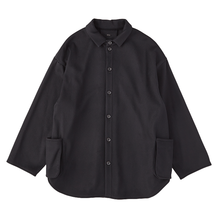 CASHMERE SHIRT JACKET (BABY CASH)