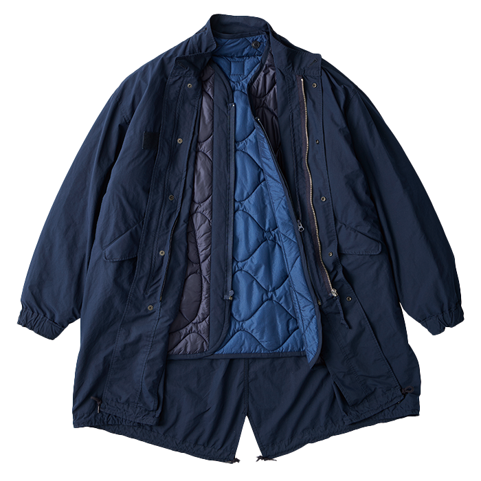 WEATHER MILITARY COAT / LINER NYLON MJ CONNECTION