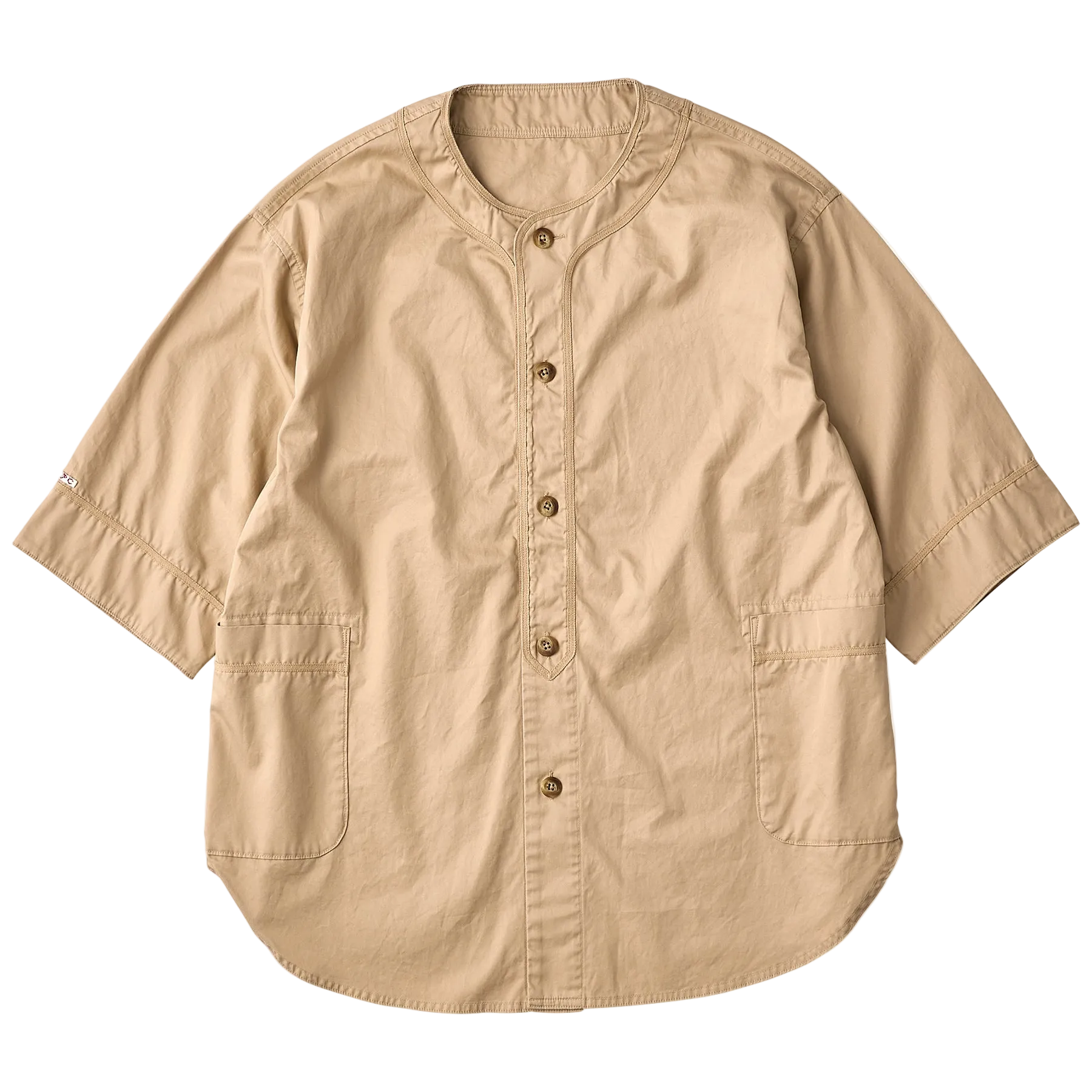 GABARDINE BASEBALL SHIRT