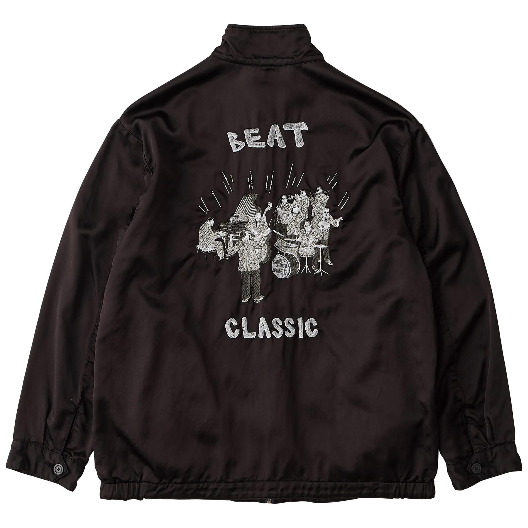SATCHEL MOUTH ORCHESTRA REVERSIBLE ZIP UP JACKET