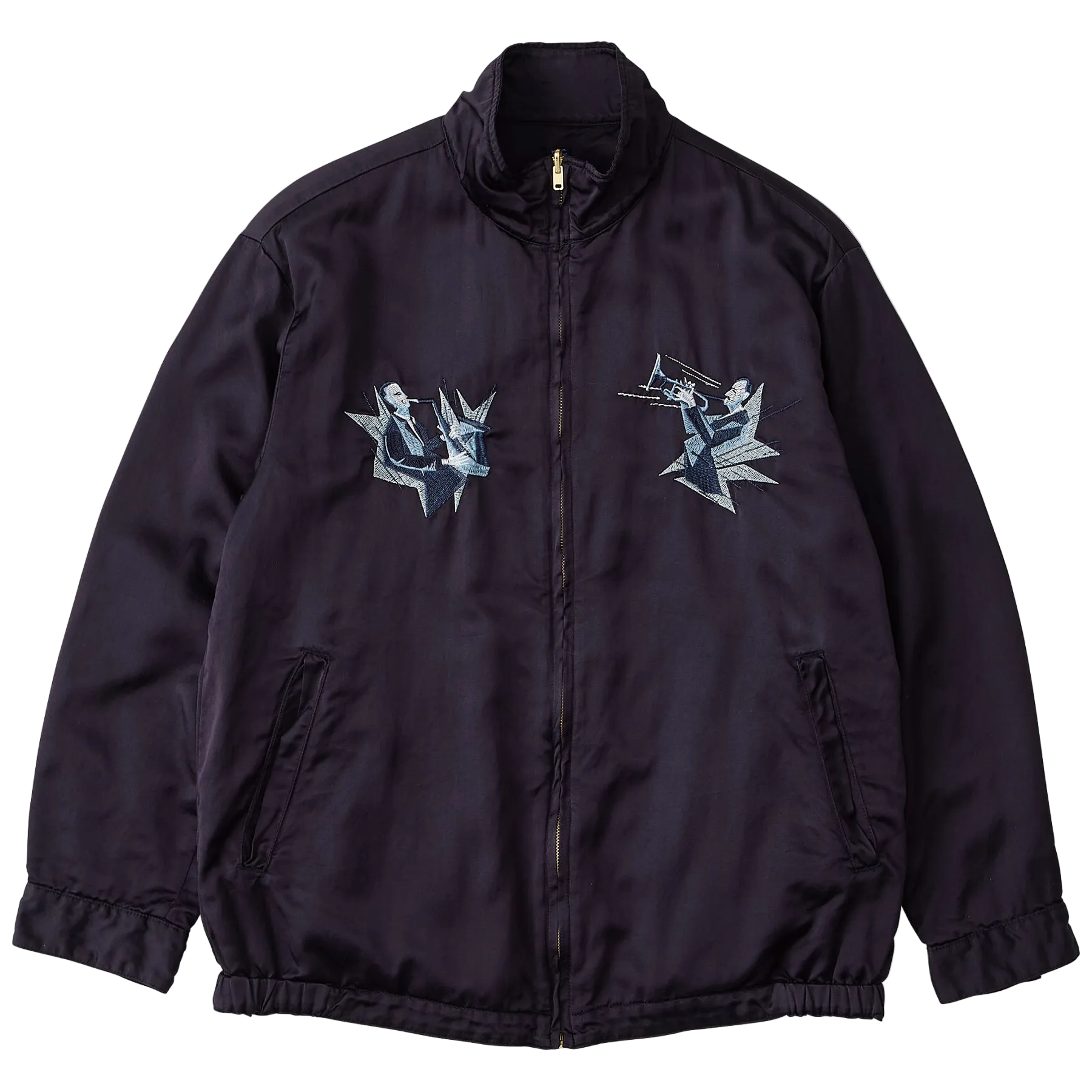 SATCHEL MOUTH ORCHESTRA REVERSIBLE ZIP UP JACKET