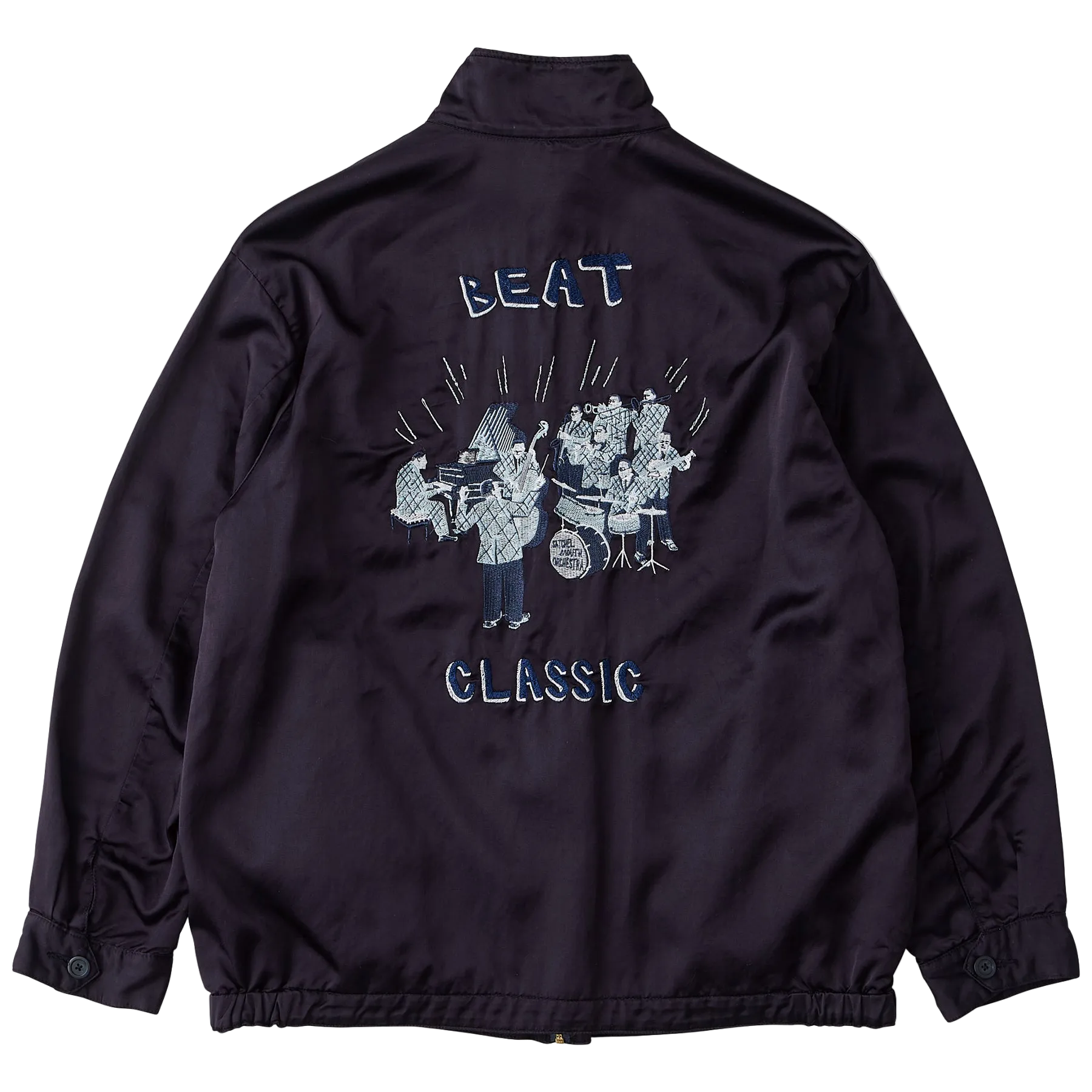 SATCHEL MOUTH ORCHESTRA REVERSIBLE ZIP UP JACKET
