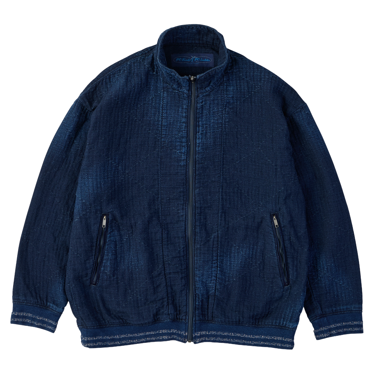 SEA ISLAND SASHIKO TRACK JACKET (LIMITED)