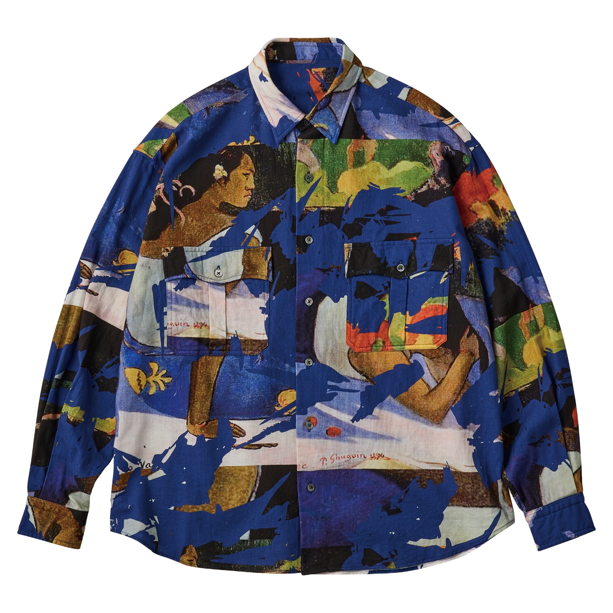 ROLL UP SHIRT GAUGUIN (TAHITIAN WOMEN)