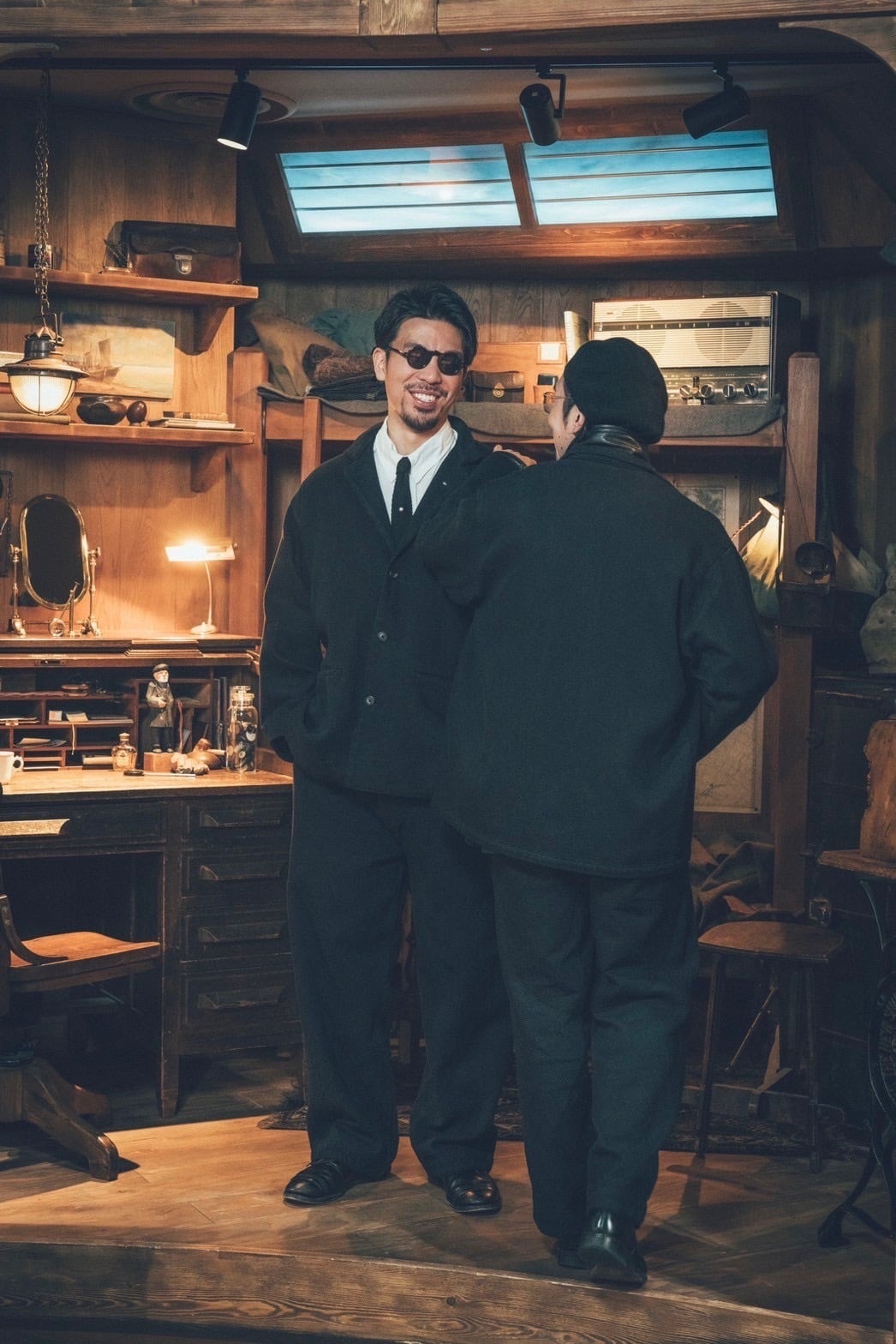 "PC GINZA EXCLUSIVE"PC KENDO WIDE LONG PANTS