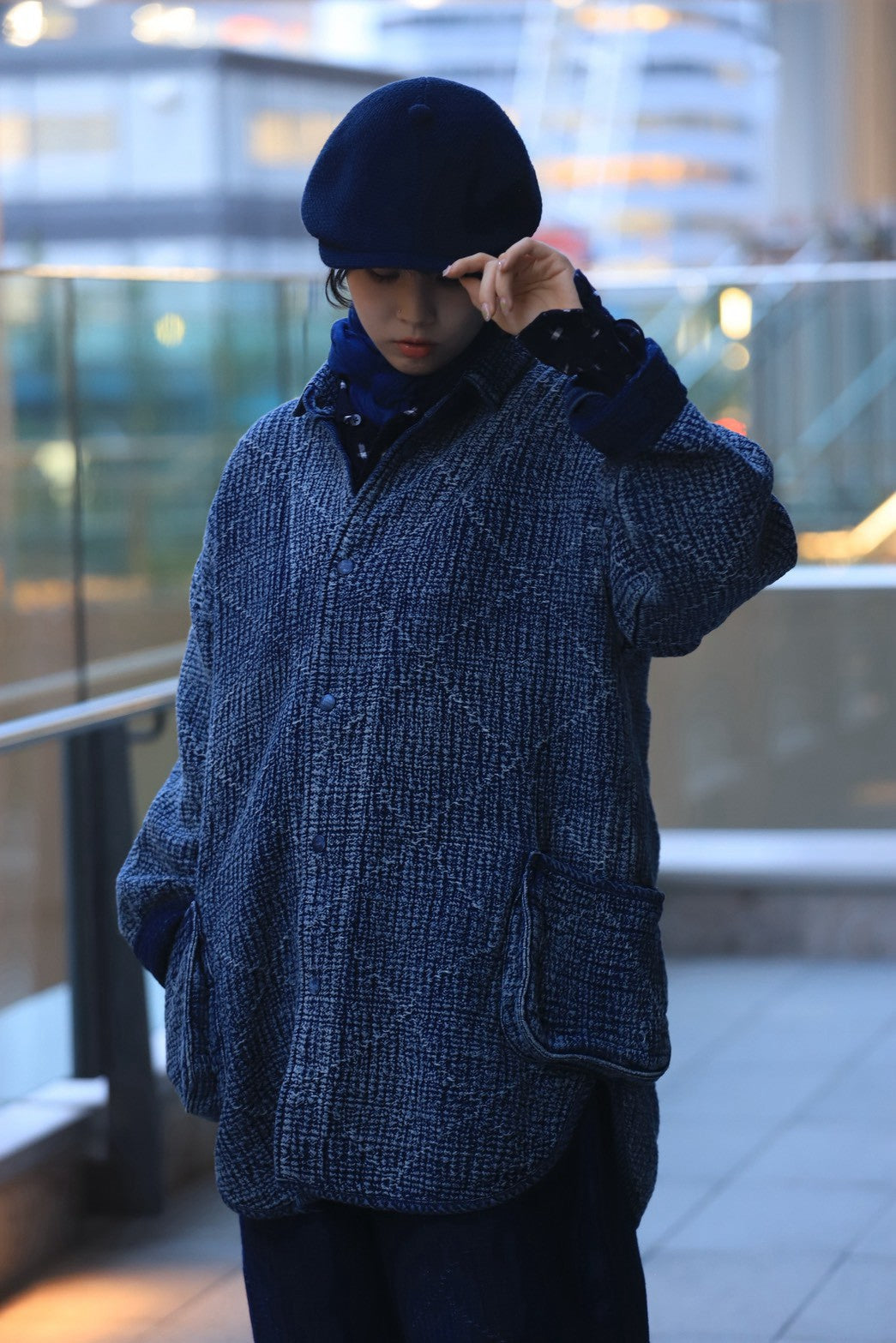 "CINEMA EXCLUSIVE" SASHIKO SHIRT JACKET