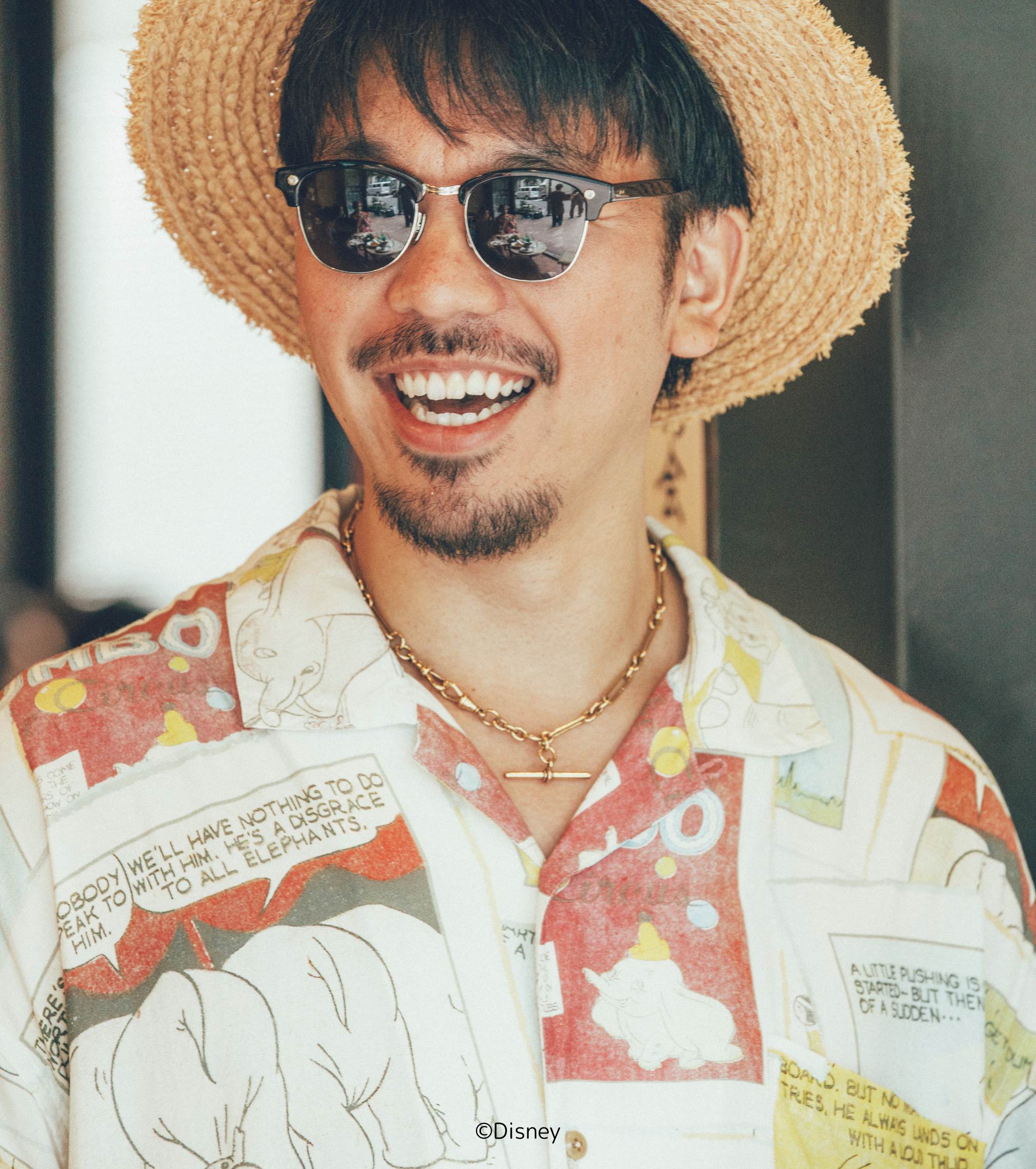 DISNEY VC / PC ALOHA COLLECTION ALOHA SHIRT / DISNEY DUMBO