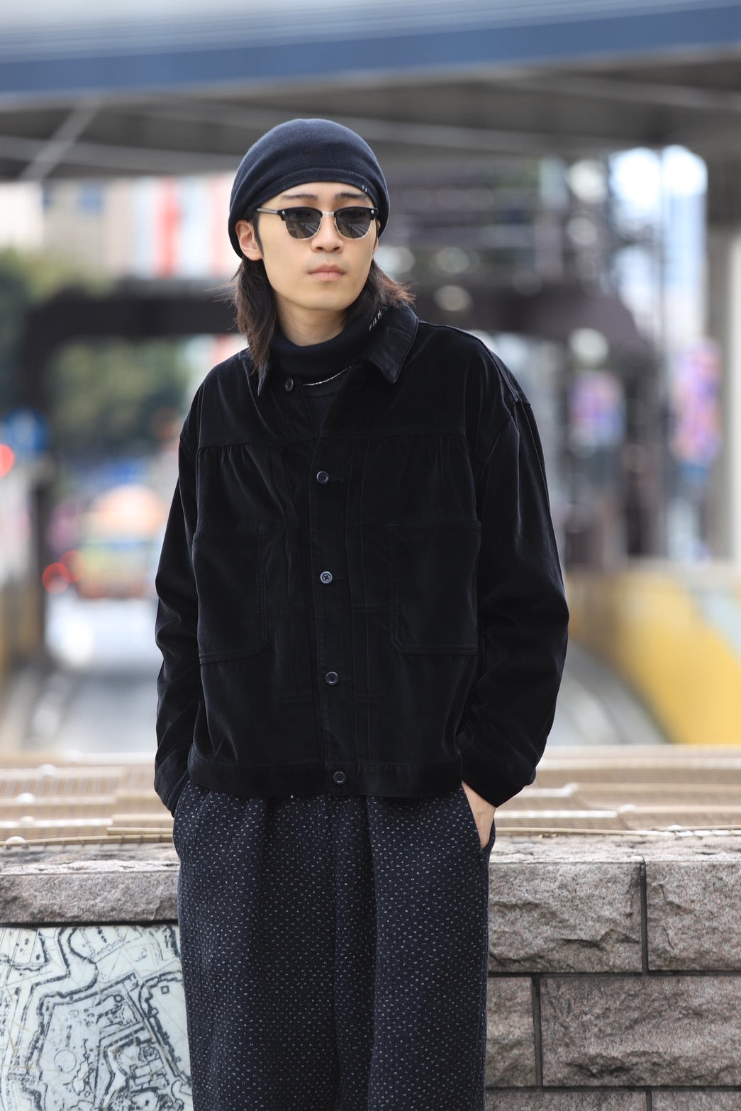 VELVETEEN SHORT JACKET