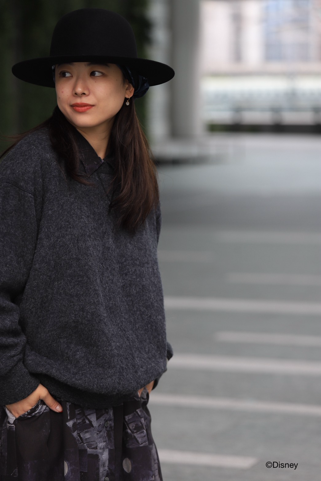 BABY ALPACA / CASHMERE DOUBLE FACE CREWNECK