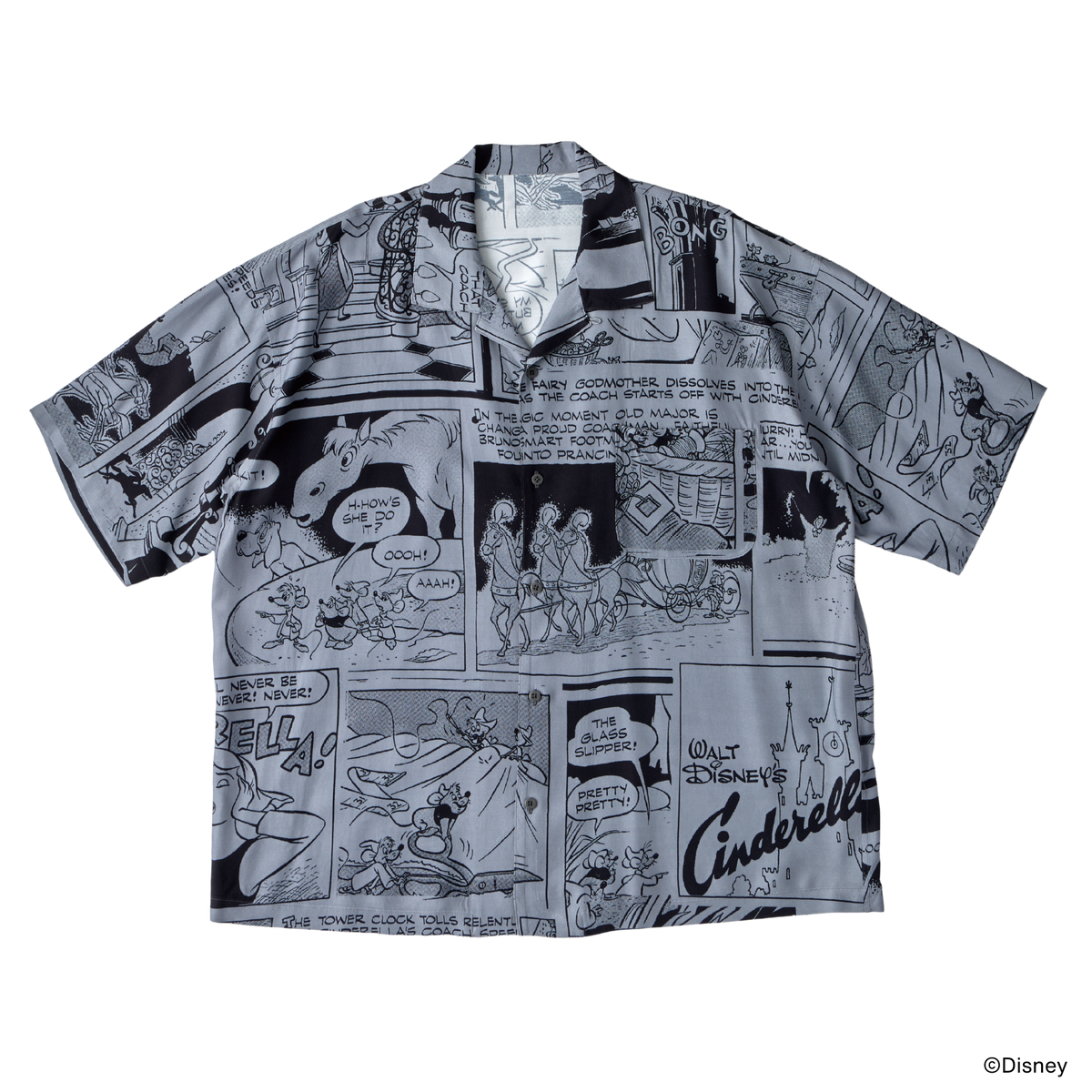 DISNEY VC / PC ALOHA COLLECTION ALOHA SHIRT / DISNEY CINDERELLA