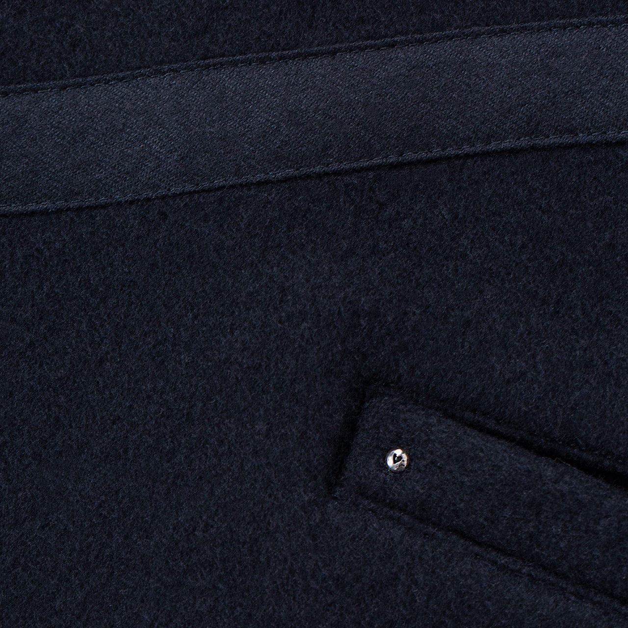 "GINZA EXCLUSIVE" H/W CASHMERE ZIP UP JACKET W / SILVER STUDS CUSTOM (BABY CASH)