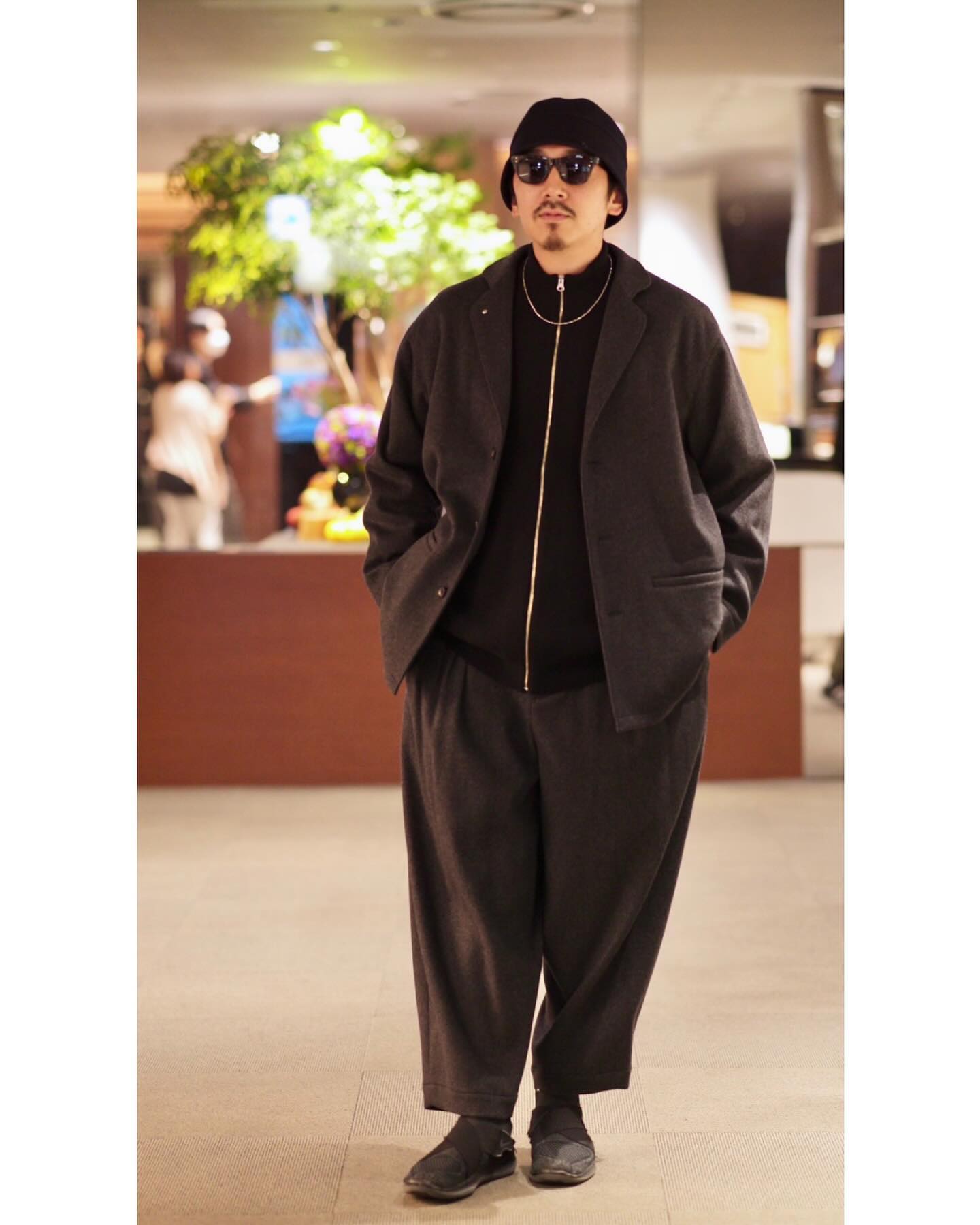 ポータークラシック　セーター CASHMERE KNIT ZIP UP(BABY CASH)