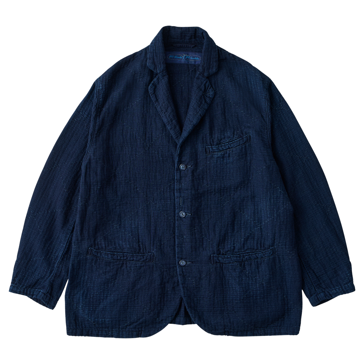 seikoo　plage cache coeur ジャケット NEW SASHIKO LIGHT OLD HAWAII FRENCH JACKET WATCH CHAIN ITEM