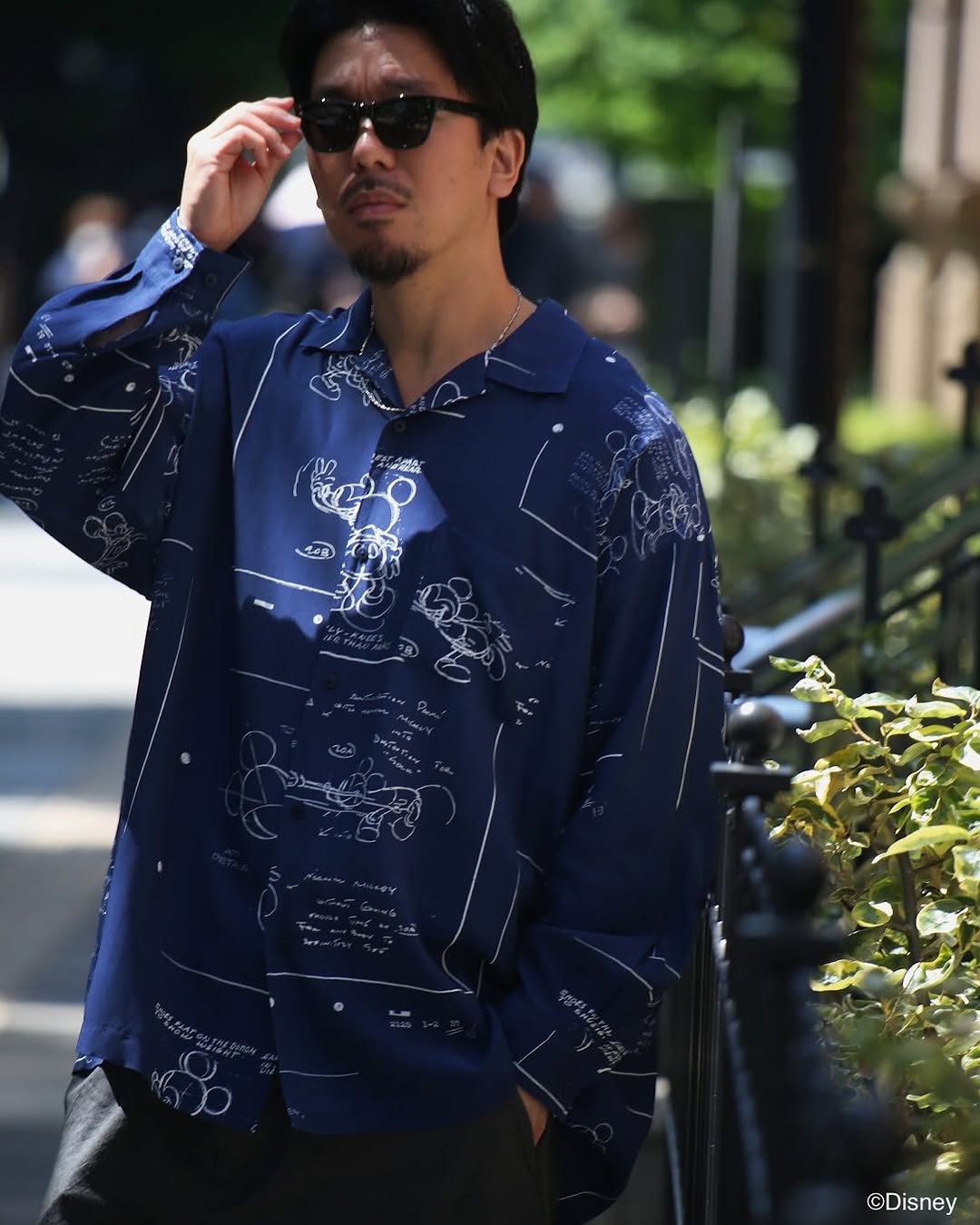 DISNEY MS / PC ALOHA COLLECTION ALOHA LONG SHIRT / DISNEY MICKEY MOUSE