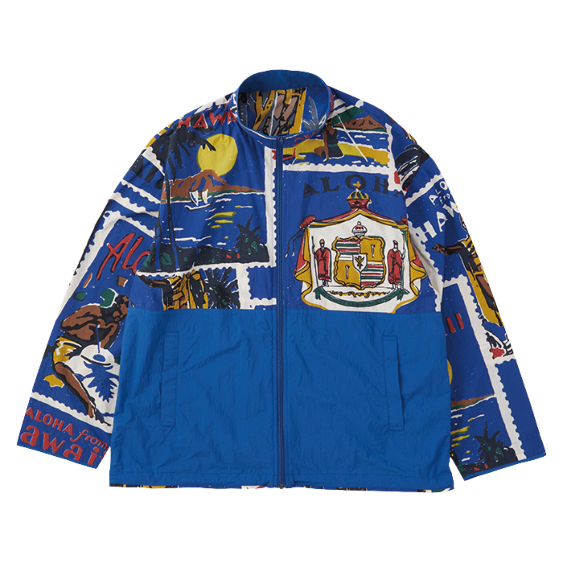 HAWAIIAN OUTDOOR ZIP UP JACKET