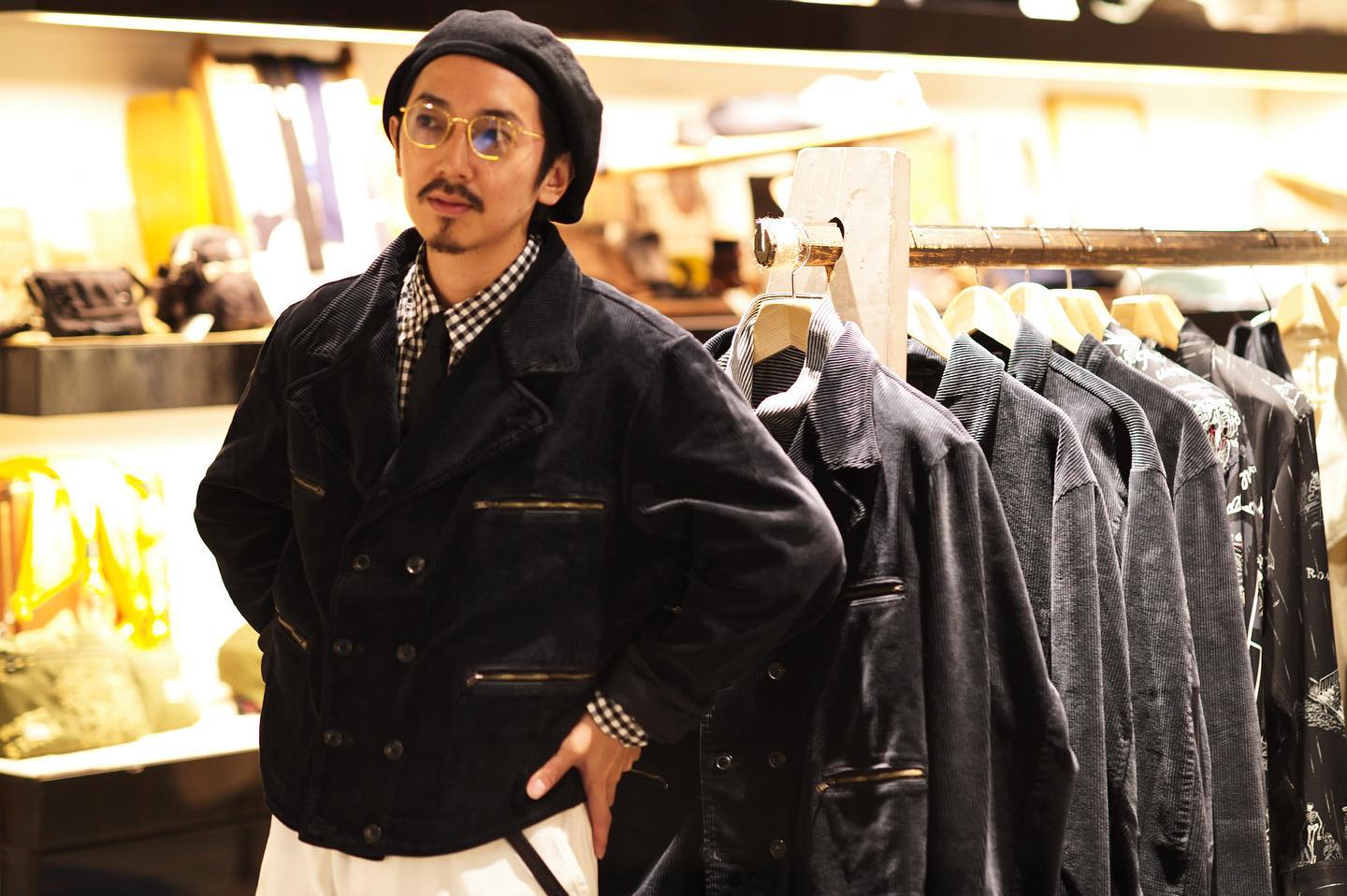 CORDUROY RIDERS DOUBLE ZIP JACKET