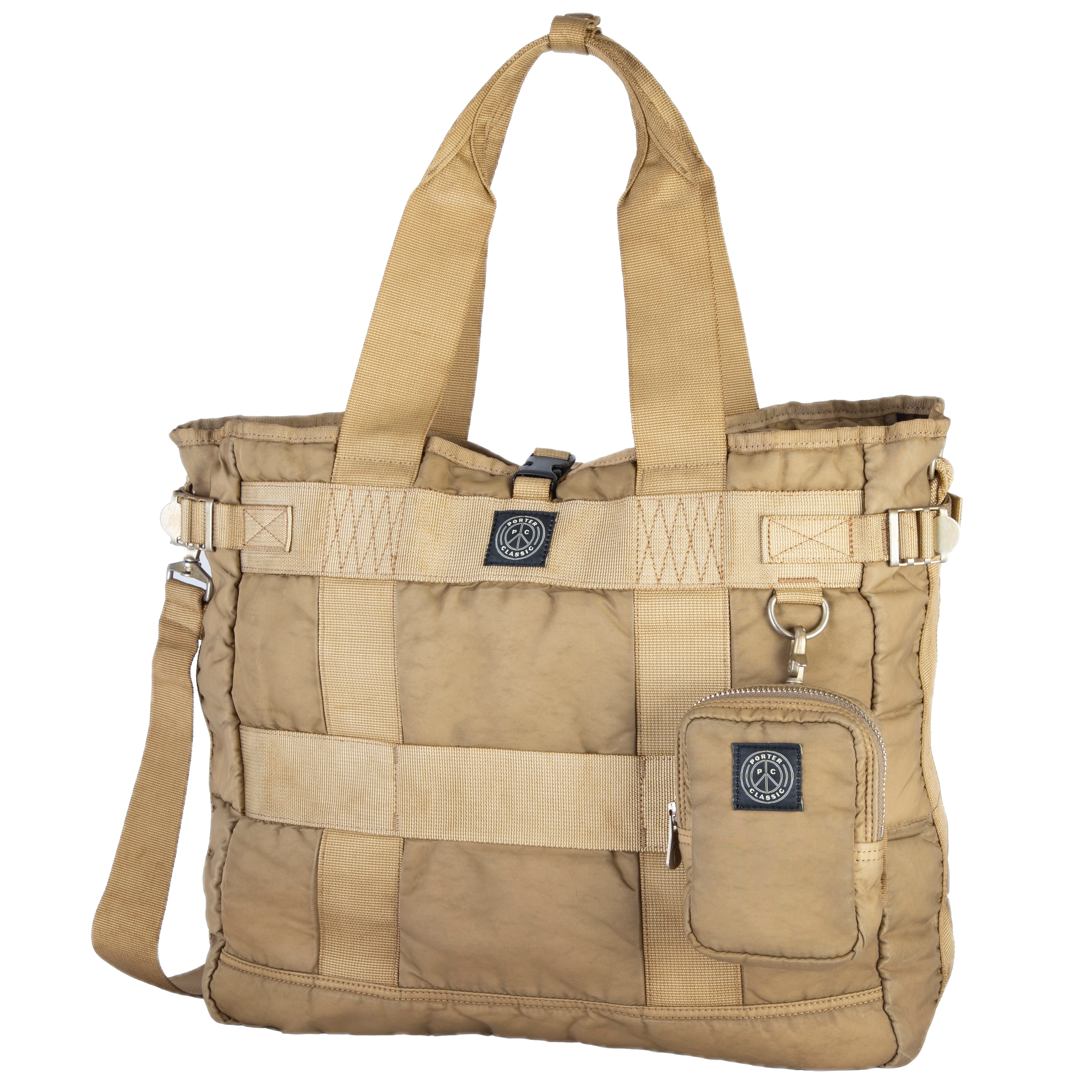 "CINEMA EXCLUSIVE" SUPER NYLON TOTE BAG -GOLD-