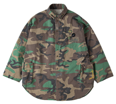 ALOHA CAMOUFLAGE SHIRT JACKET