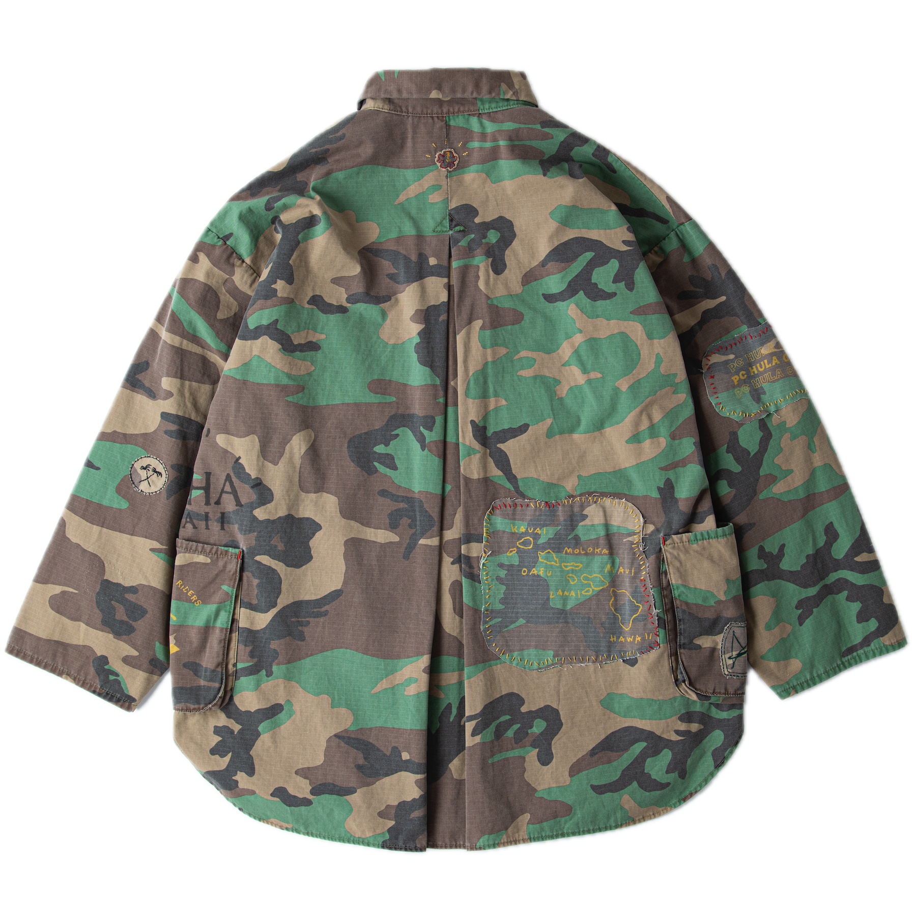 ALOHA CAMOUFLAGE SHIRT JACKET