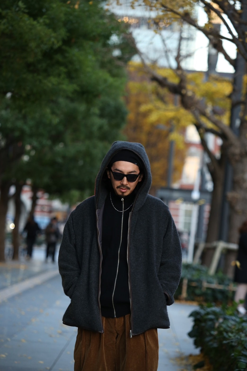 CASHMERE KNIT ZIP UP(BABY CASH)