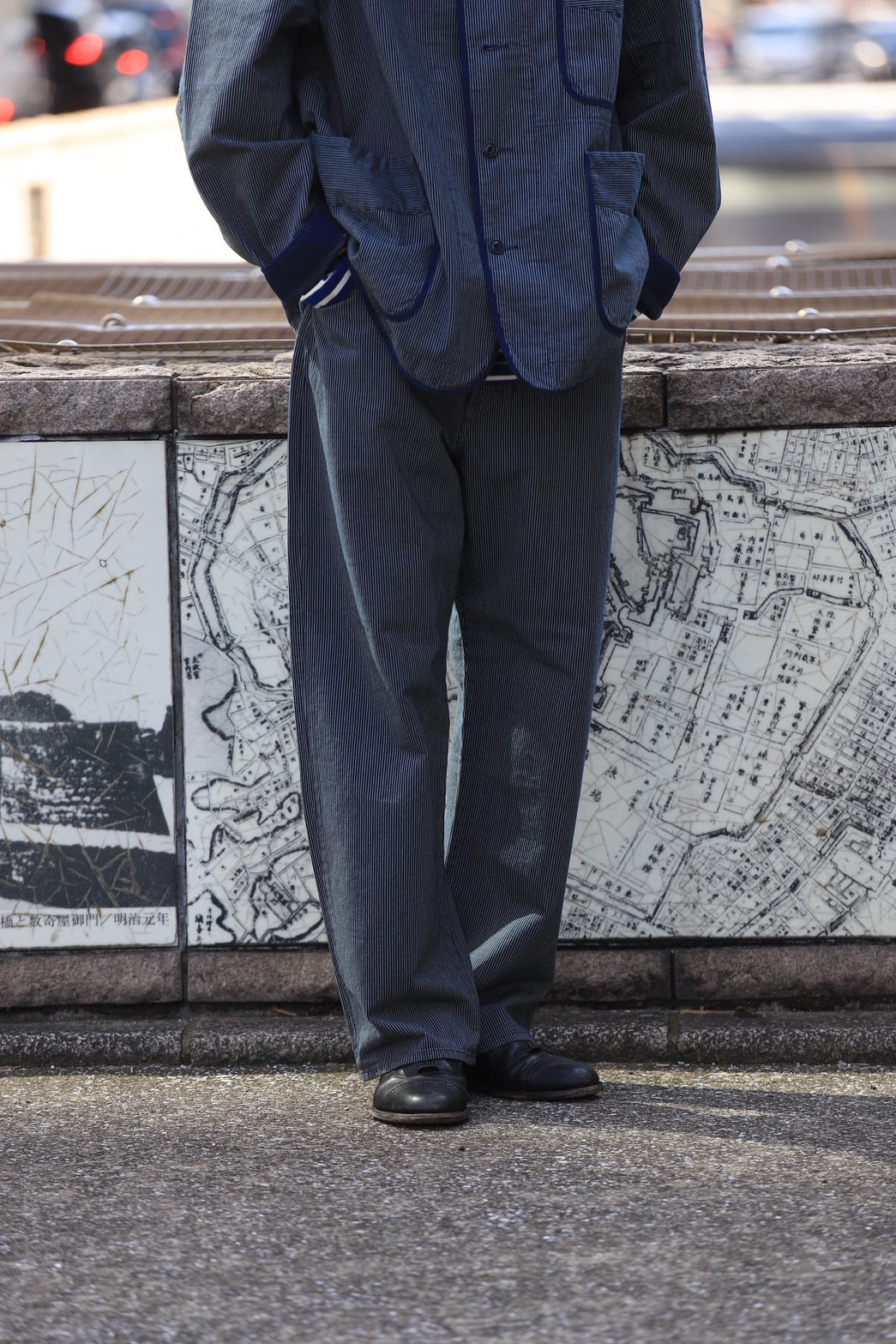 FRENCH HICKORY PANTS