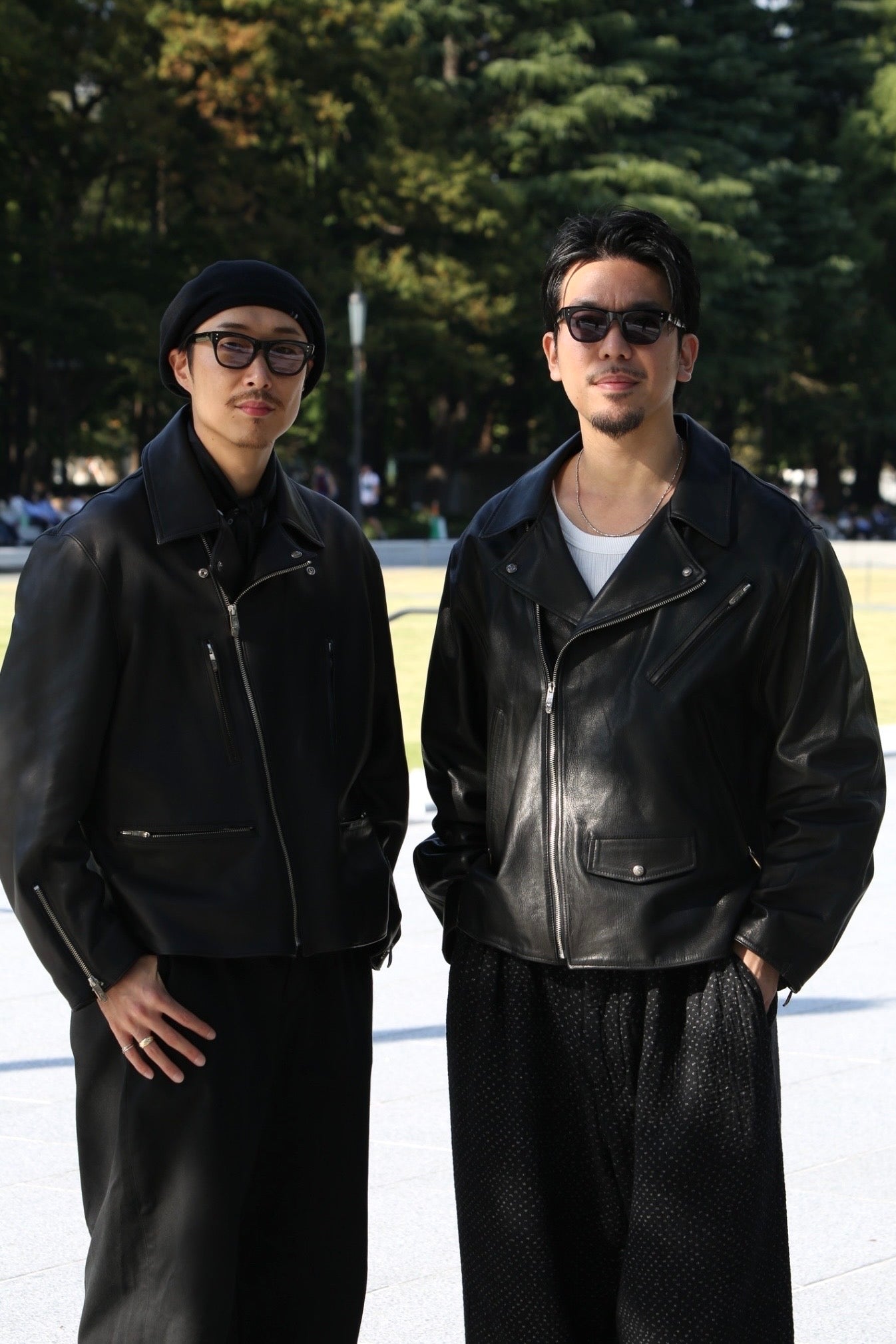 PC RIDERS JACKET W/LOVE & PEACE SILVER