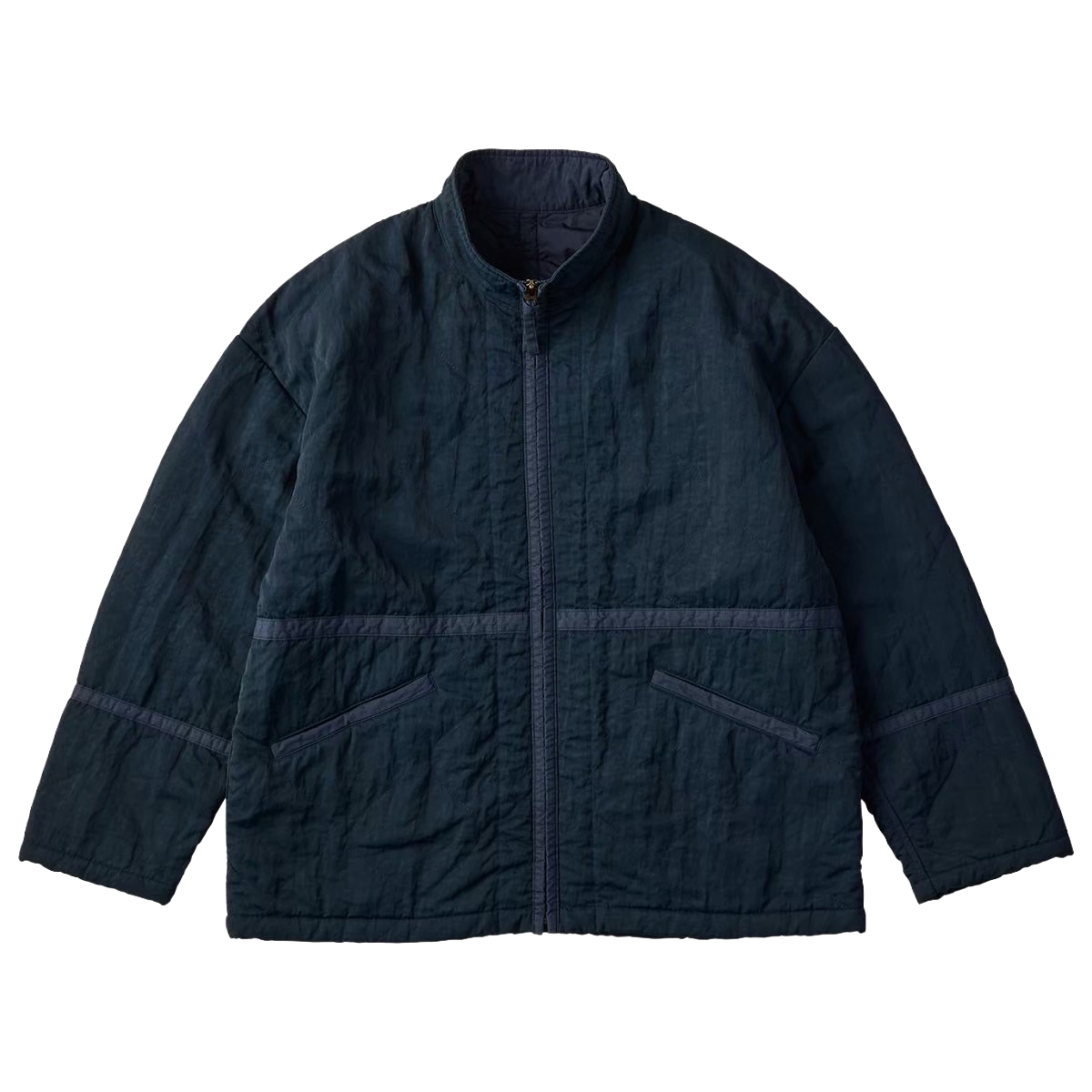 SUPER NYLON MILITARY ZIP UP JACKET