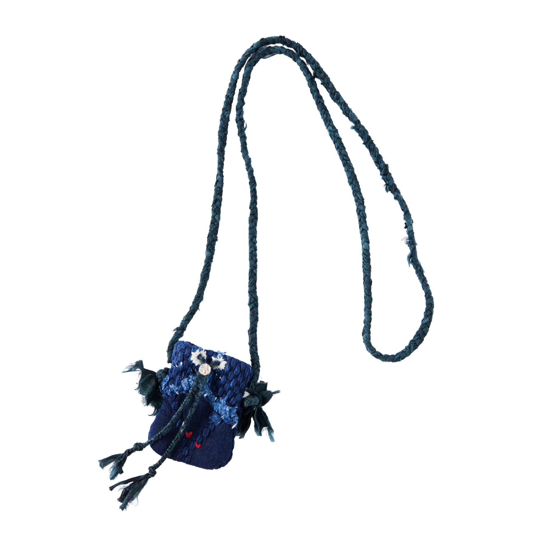 H/W PC KENDO OMAMORI POUCH W / SILK & SILVER S