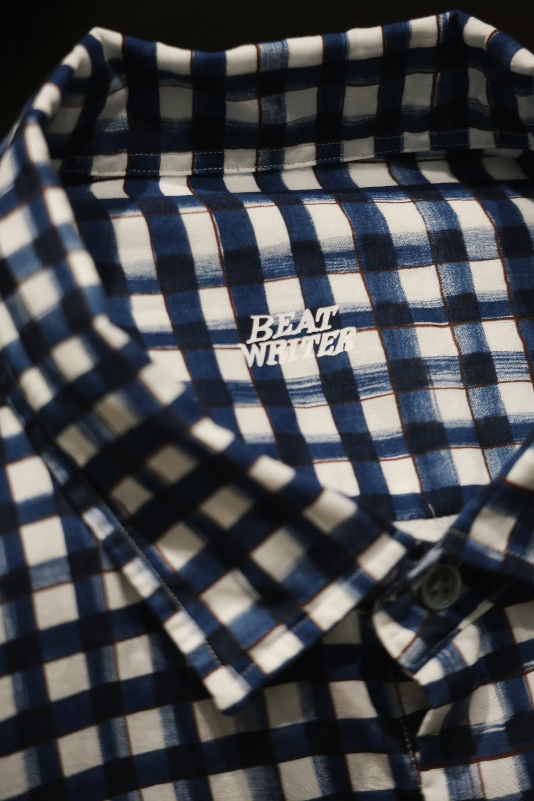 "PC EXCLUSIVE" BEAT WRITER 水彩 GINGHAM SHIRT
