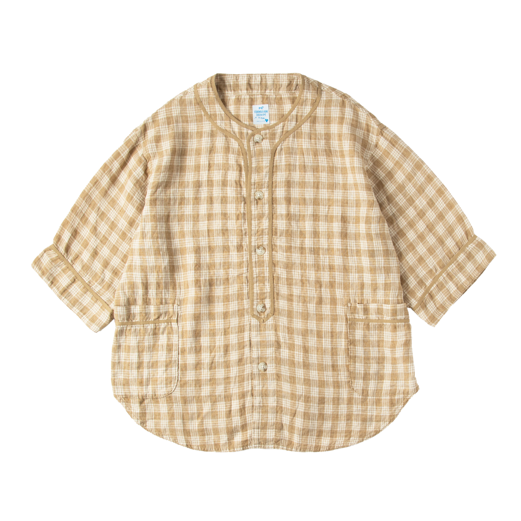 "PC EXCLUSIVE" LINEN PALAKA BASEBALL SHIRT