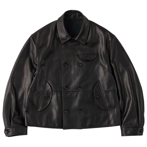 LEATHER DOUBLE JACKET LEATHER DOUBLE JACKET