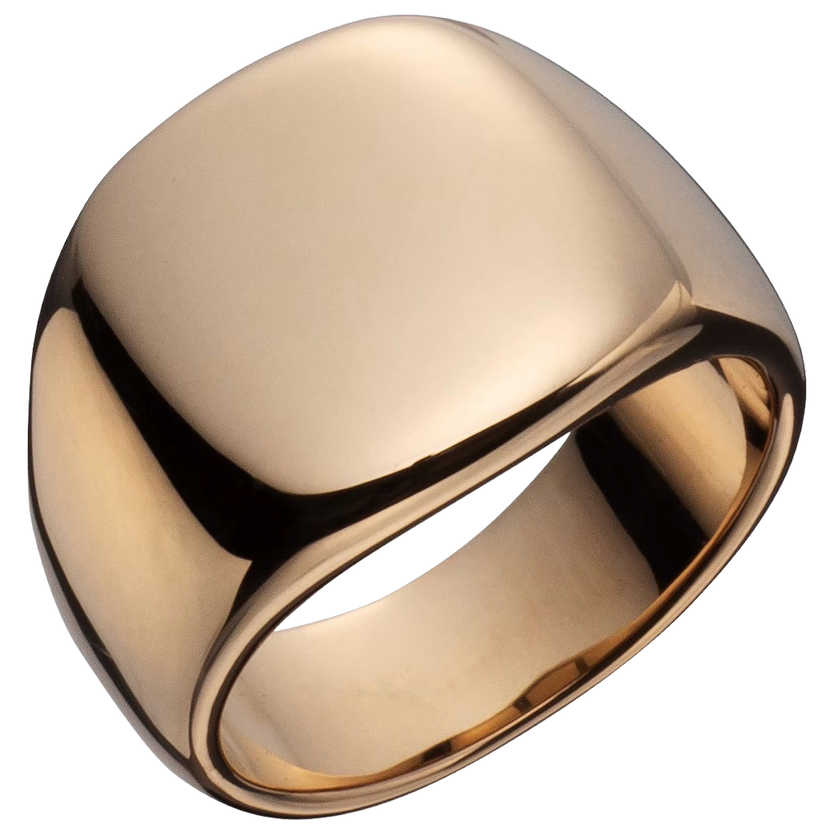 GRAND SIGNET GOLD RING L