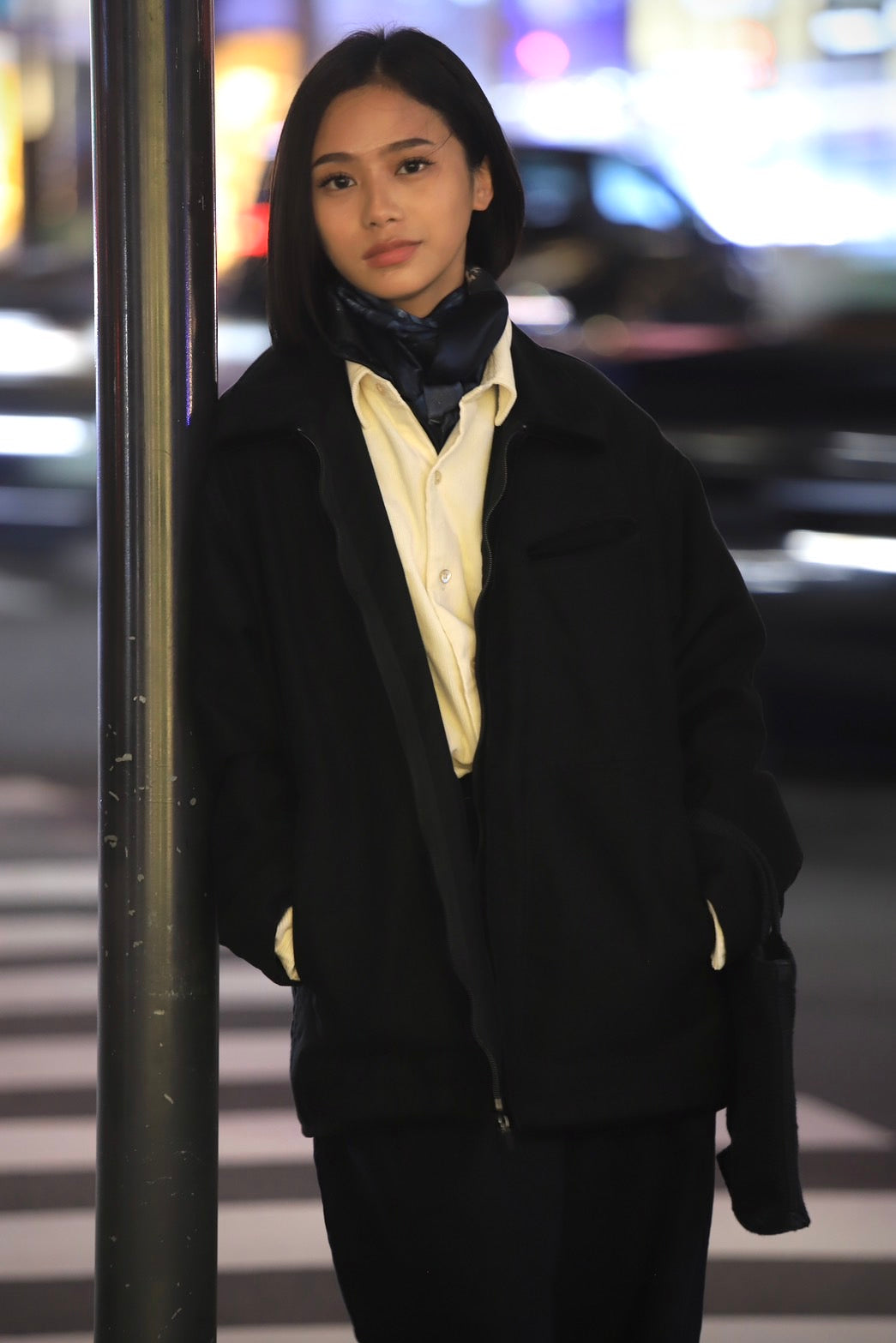 NEW MOLESKIN ZIP UP JACKET