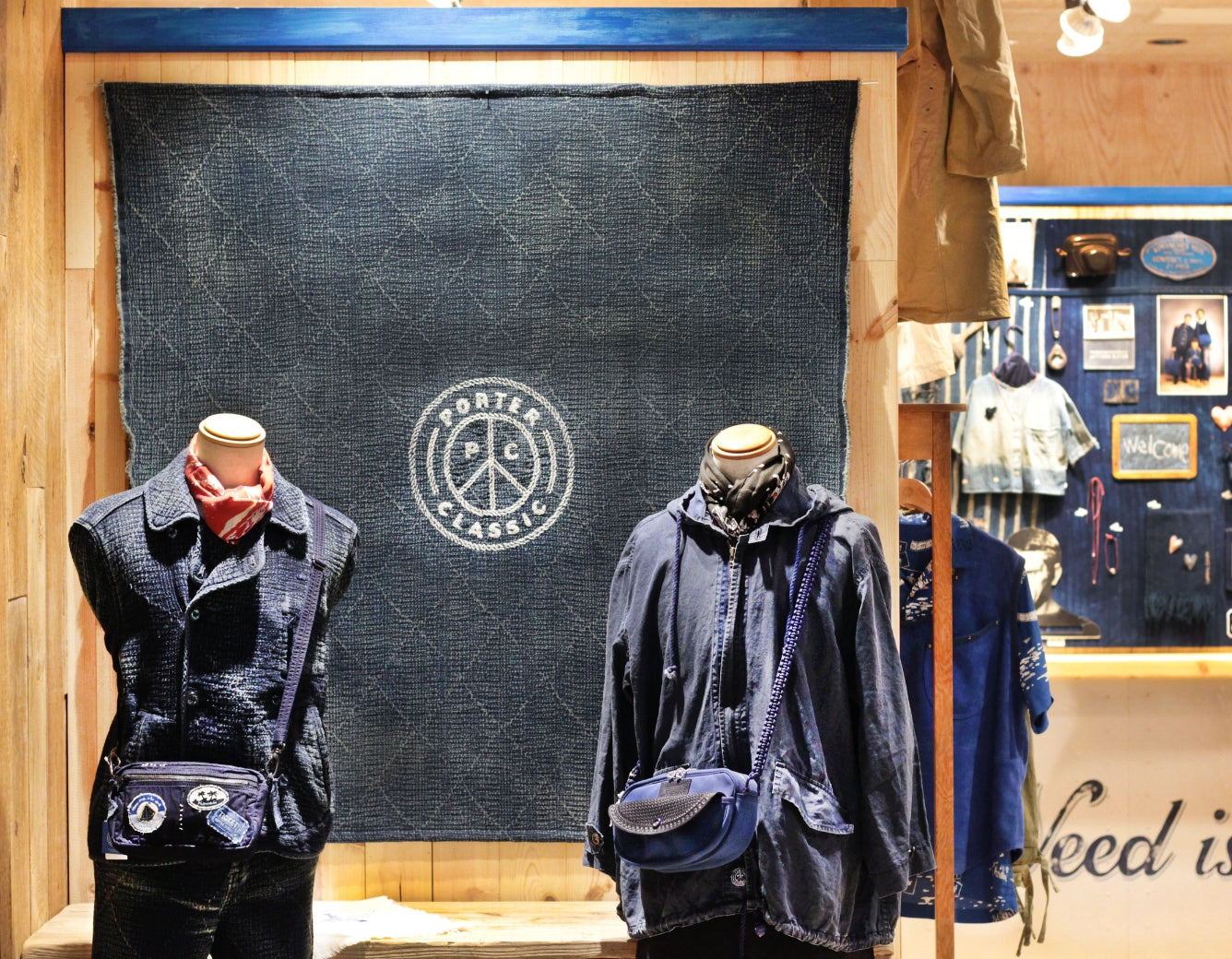 名古屋店限定　ポータークラシック　KASURI STOLE 名古屋店限定 ポータークラシック KASURI STOLE PORTER CLASSIC