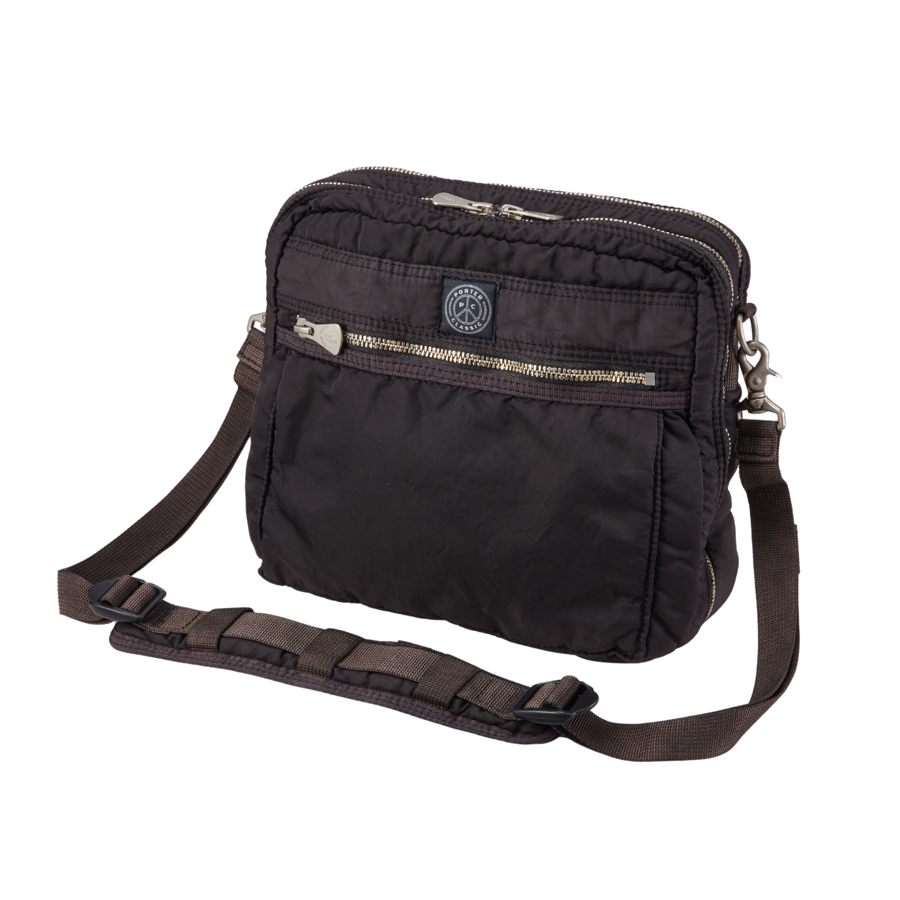 SUPER NYLON SHOULDER BAG GOLDEN BROWNタグ有 SUPER NYLON SHOULDER BAG GOLDEN BROWNタグ有 - メルカリ