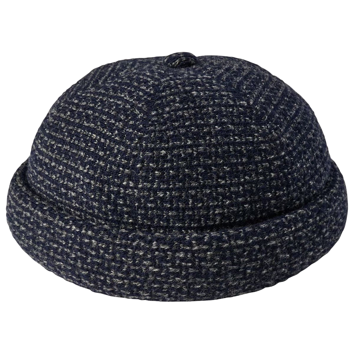 TWEED KNIT FISHERMAN'S CAP