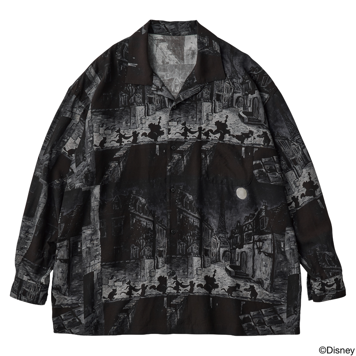 DISNEY / PC ALOHA COLLECTION ALOHA LONG SHIRT / THE ARISTOCATS