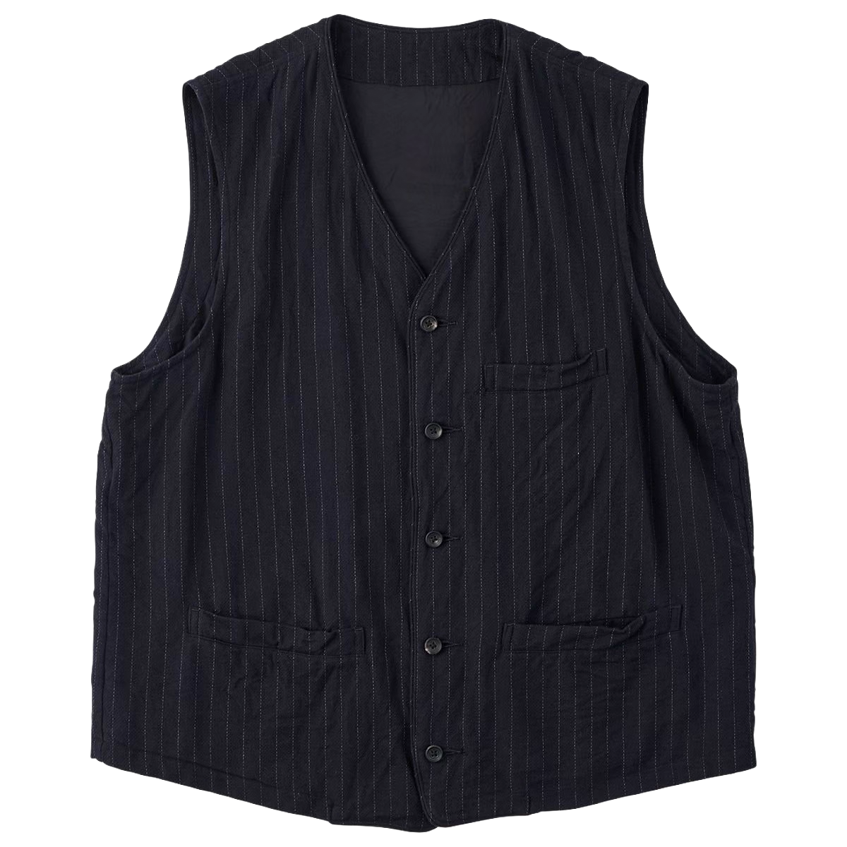 PIN STRIPE CLASSIC VEST WATCH CHAIN ITEM