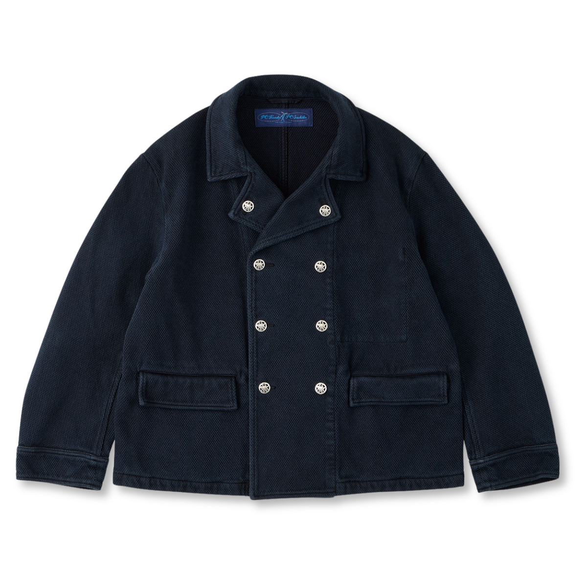 PC KENDO DOUBLE CAR JACKET W / SILVER BUTTONS