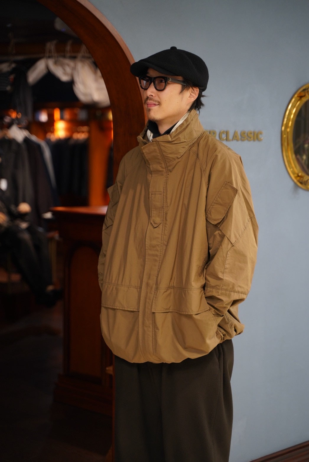 22AW ポータークラシック　キャスケット 22AW ポータークラシック キャスケット PIN STRIPE CASQUETTE