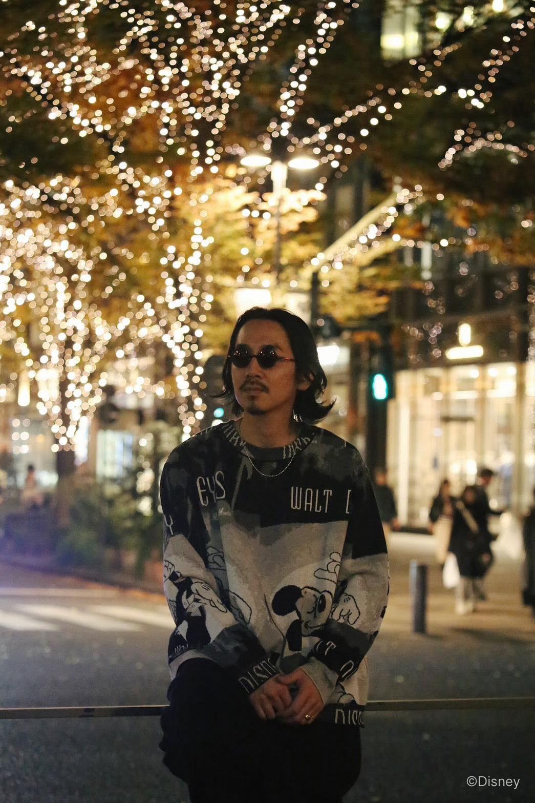 DISNEY VP / PC KNIT COLLECTION CREWNECK / MICKEY MOUSE