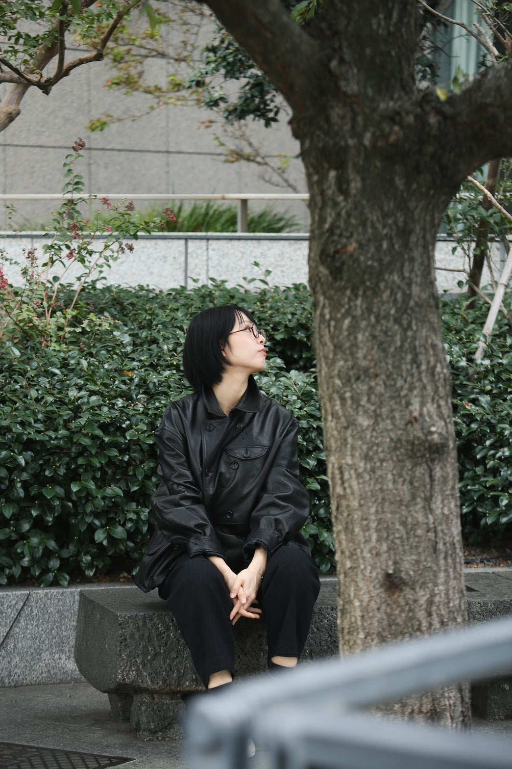 LEATHER DOUBLE JACKET