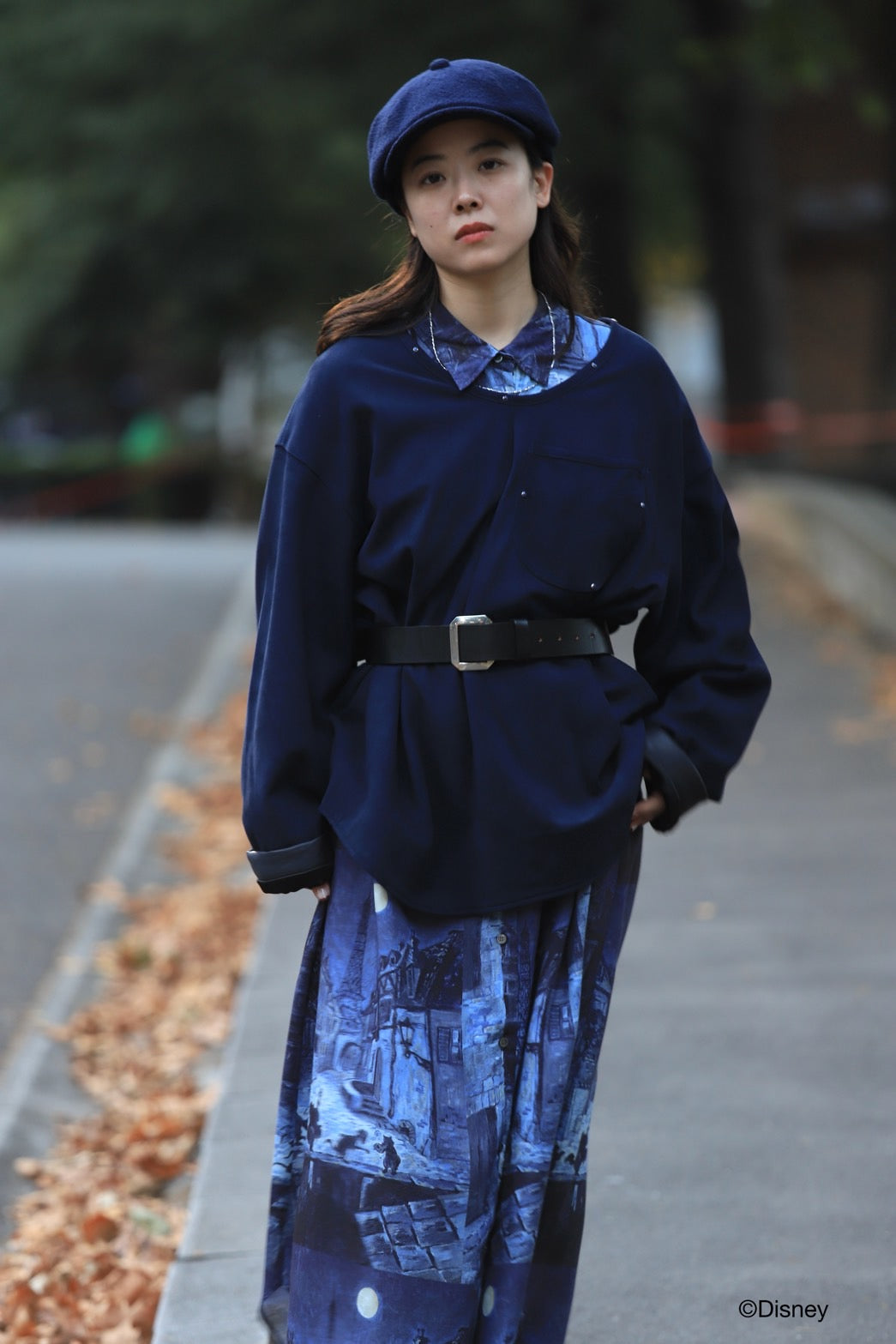 LEATHER SUEDE PULLOVER JACKET W / LAPIS & SILVER (ENTREFINO)