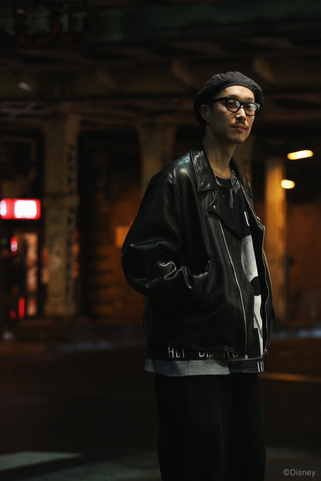 PC RIDERS JACKET W/LOVE & PEACE SILVER