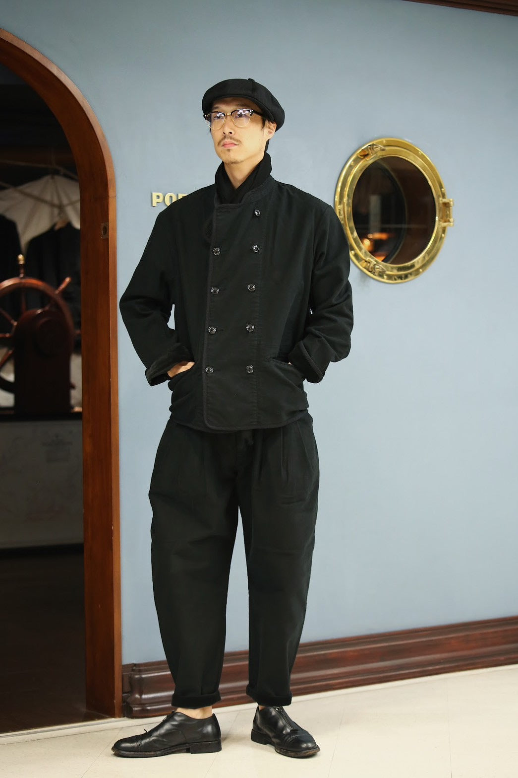 MOLESKIN SHORT RIDERS JACKET
