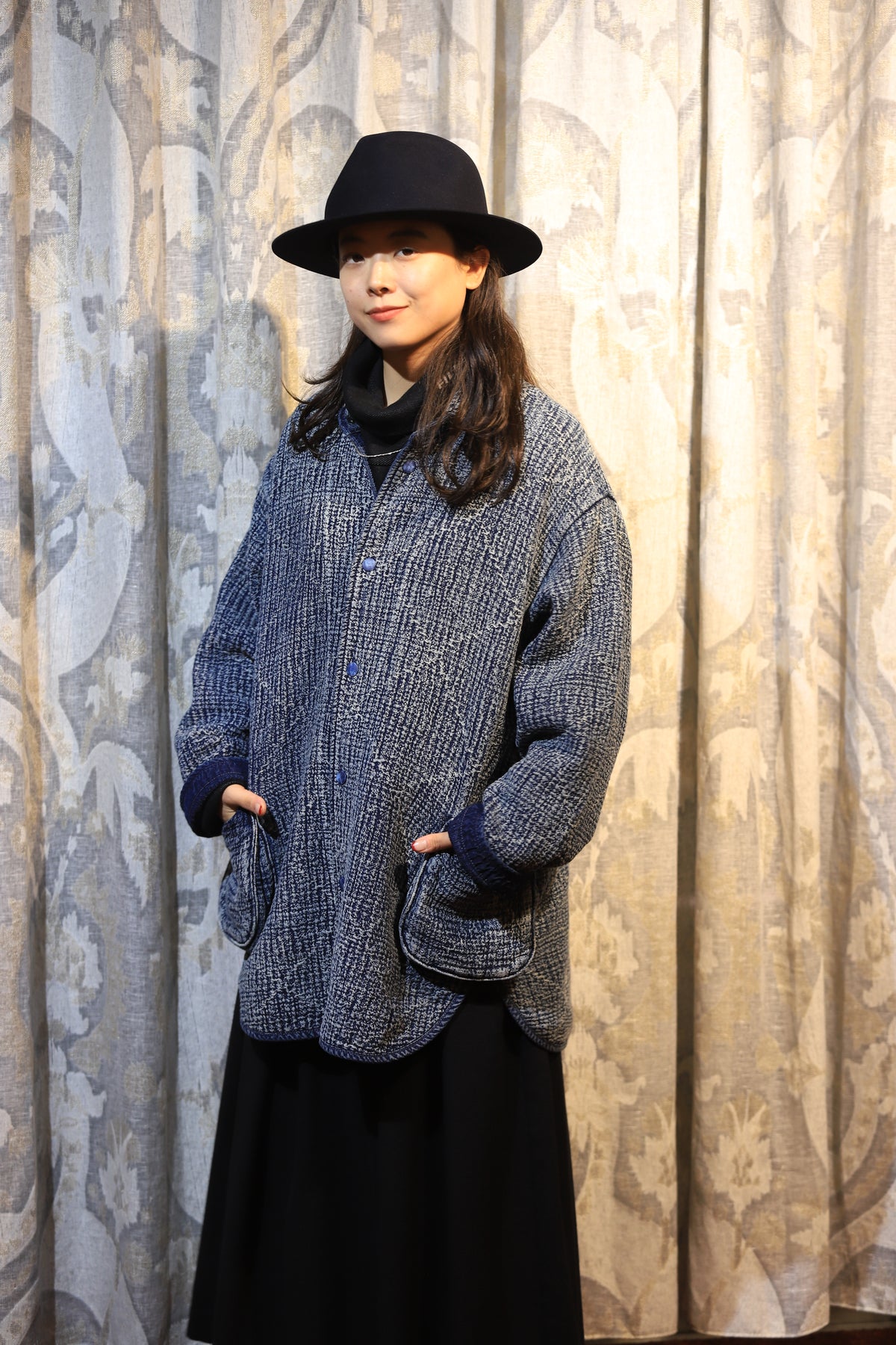 "CINEMA EXCLUSIVE" SASHIKO SHIRT JACKET