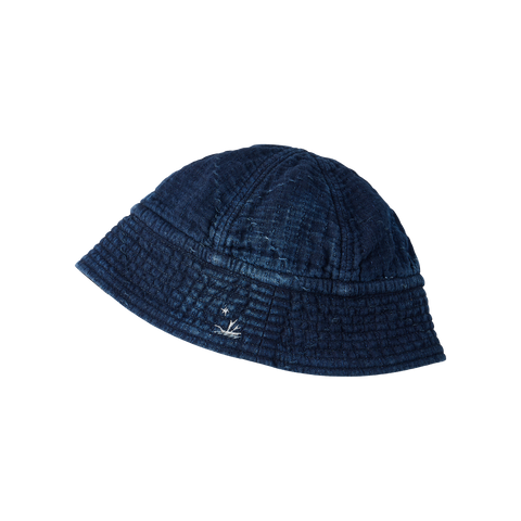 SEA ISLAND SASHIKO SAILOR HAT (LIMITED)