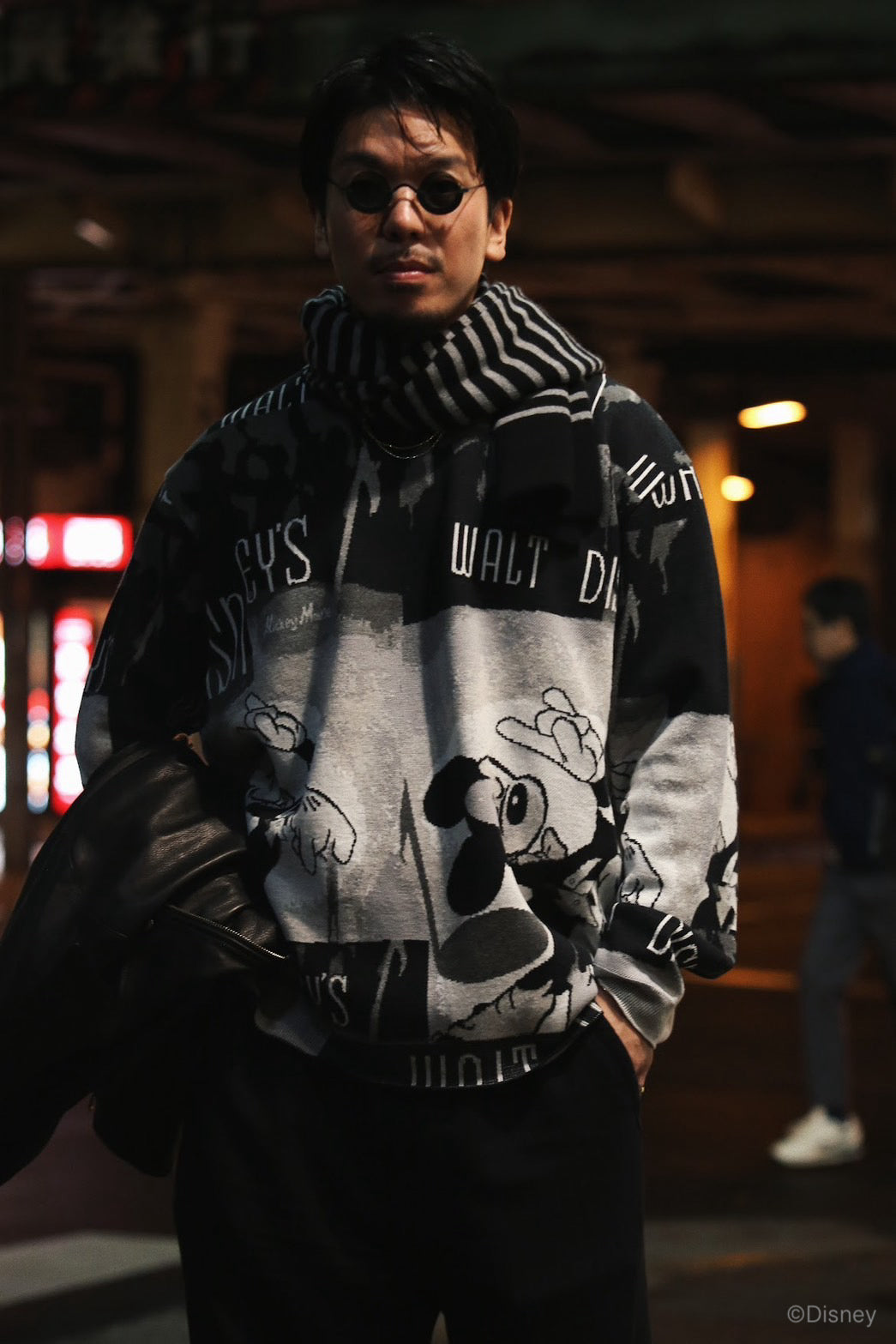 DISNEY VP / PC KNIT COLLECTION CREWNECK / MICKEY MOUSE